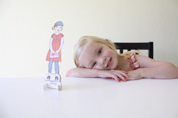 Customized Paper Doll