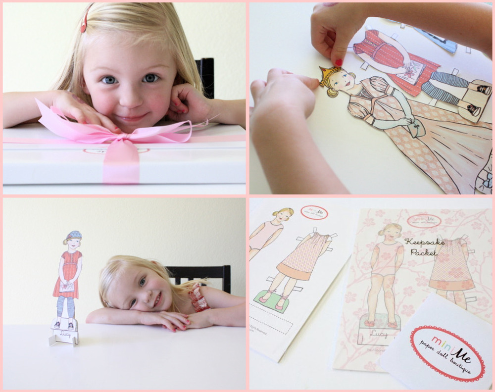 Personalized Paper Doll Giveaway
