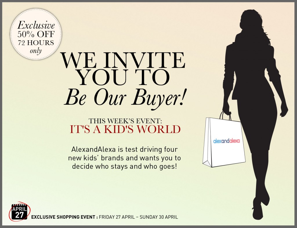 Be Our Buyer - April 27